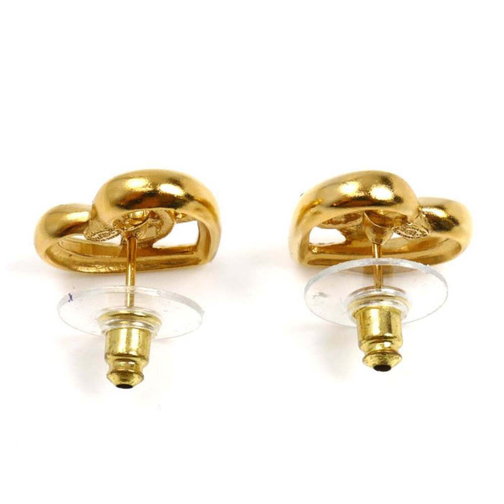 CHANEL Authentic Logo Earrings - Picture 4 of 7